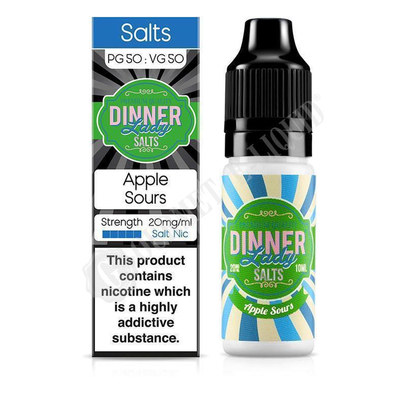 Apple Sours E-Liquid by Dinner Lady Nic Salt