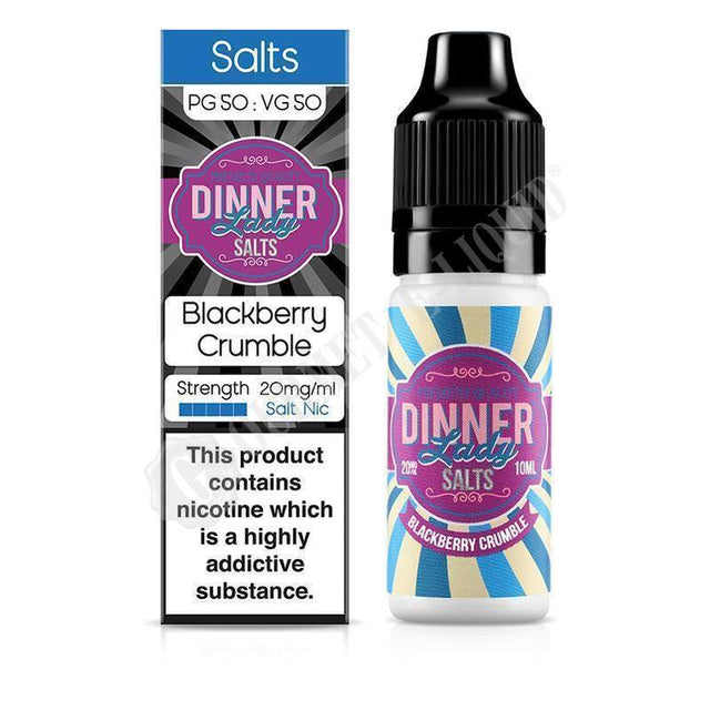 Blackberry Crumble E-Liquid by Dinner Lady Nic Salt