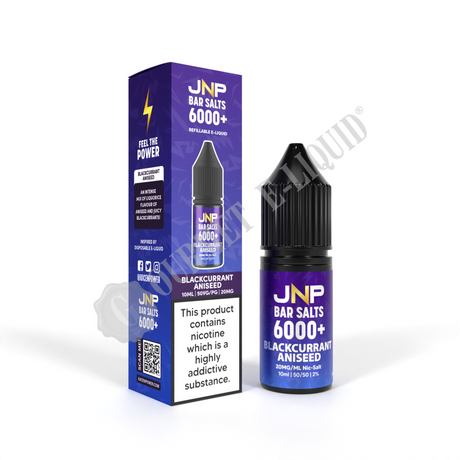 Blackcurrant Aniseed by JNP Bar Salts 6000+