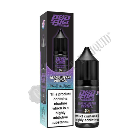 Blackcurrant Menthol by Pod Fuel Nic Salt