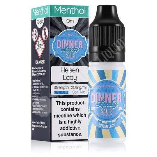 Blue Menthol E-Liquid by Dinner Lady Nic Salt