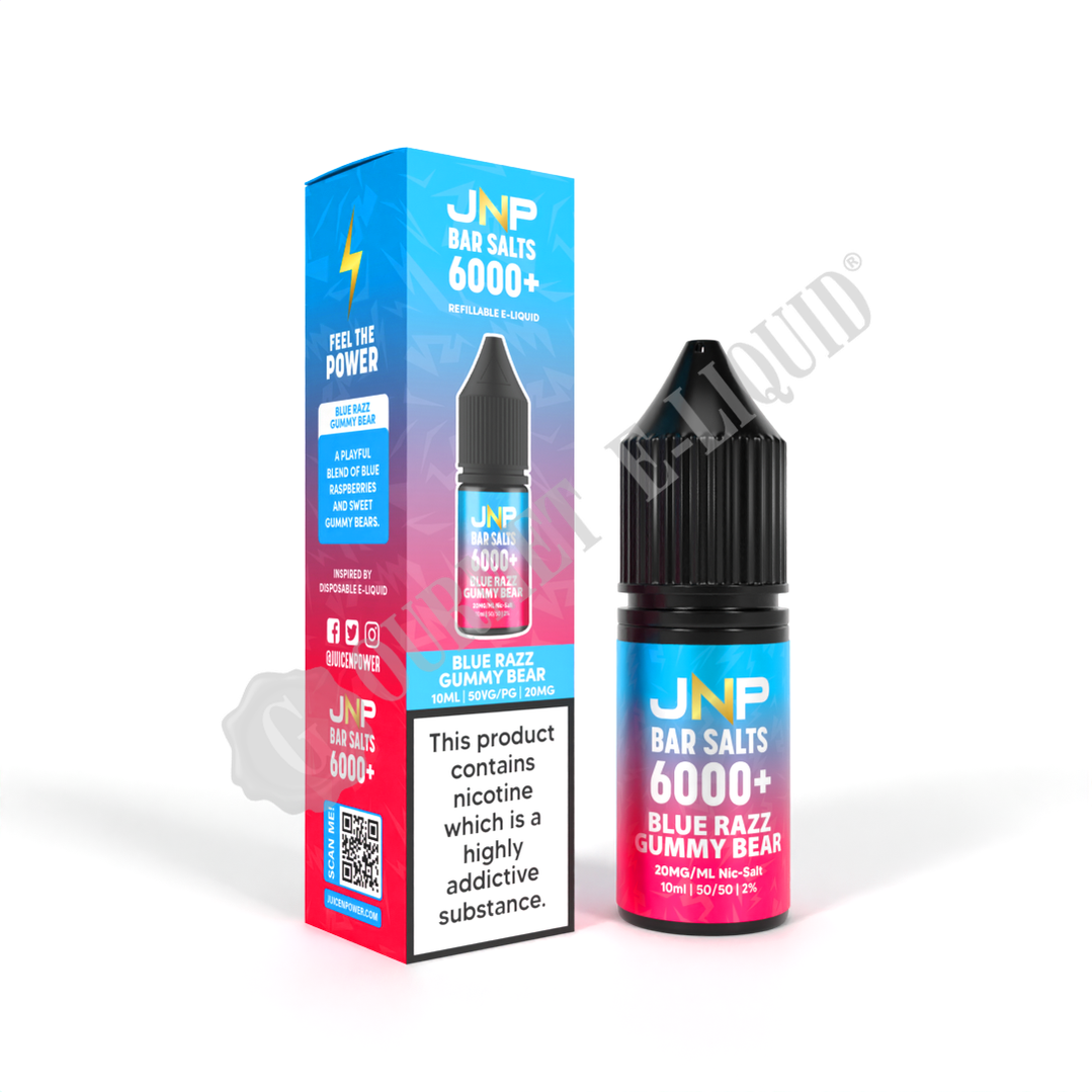 Blue Razz Gummy Bear by JNP Bar Salts 6000+