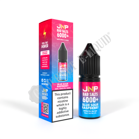 Blue Sour Raspberry by JNP Bar Salts 6000+