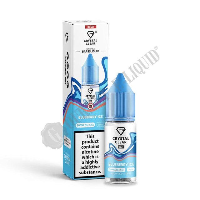 Blueberry Ice by Crystal Clear Bar E-Liquid