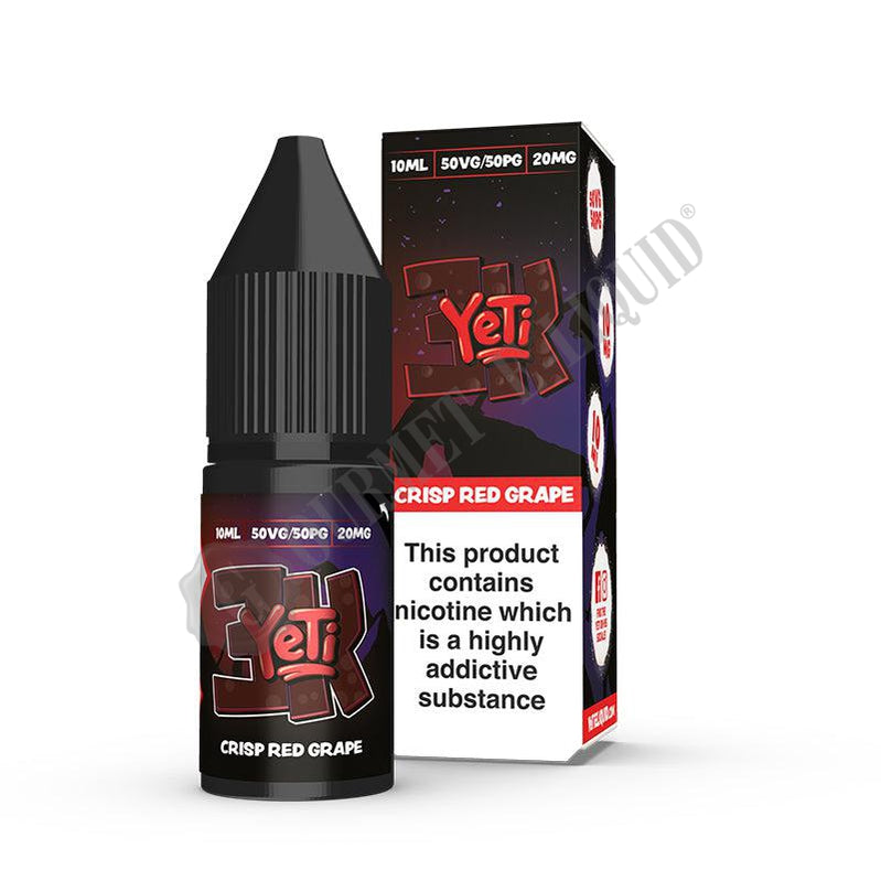 Crisp Red Grape by Yeti 3K Nic Salt