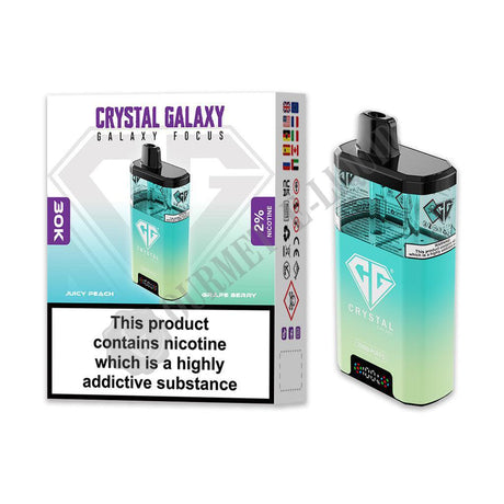 Crystal Galaxy Focus 30K Disposable Vape