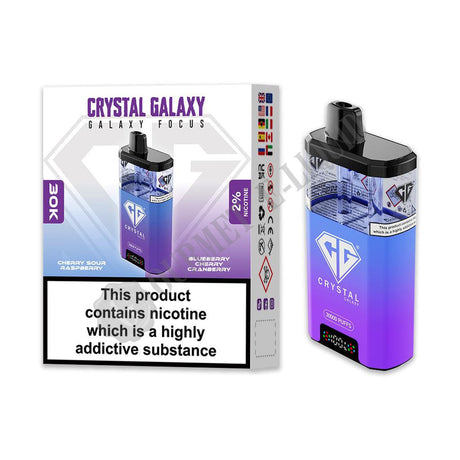 Crystal Galaxy Focus 30K Disposable Vape