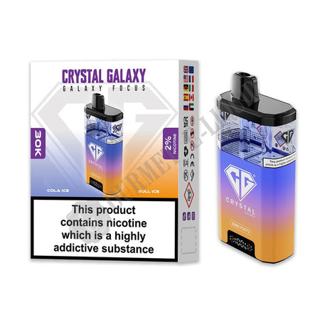 Crystal Galaxy Focus 30K Disposable Vape