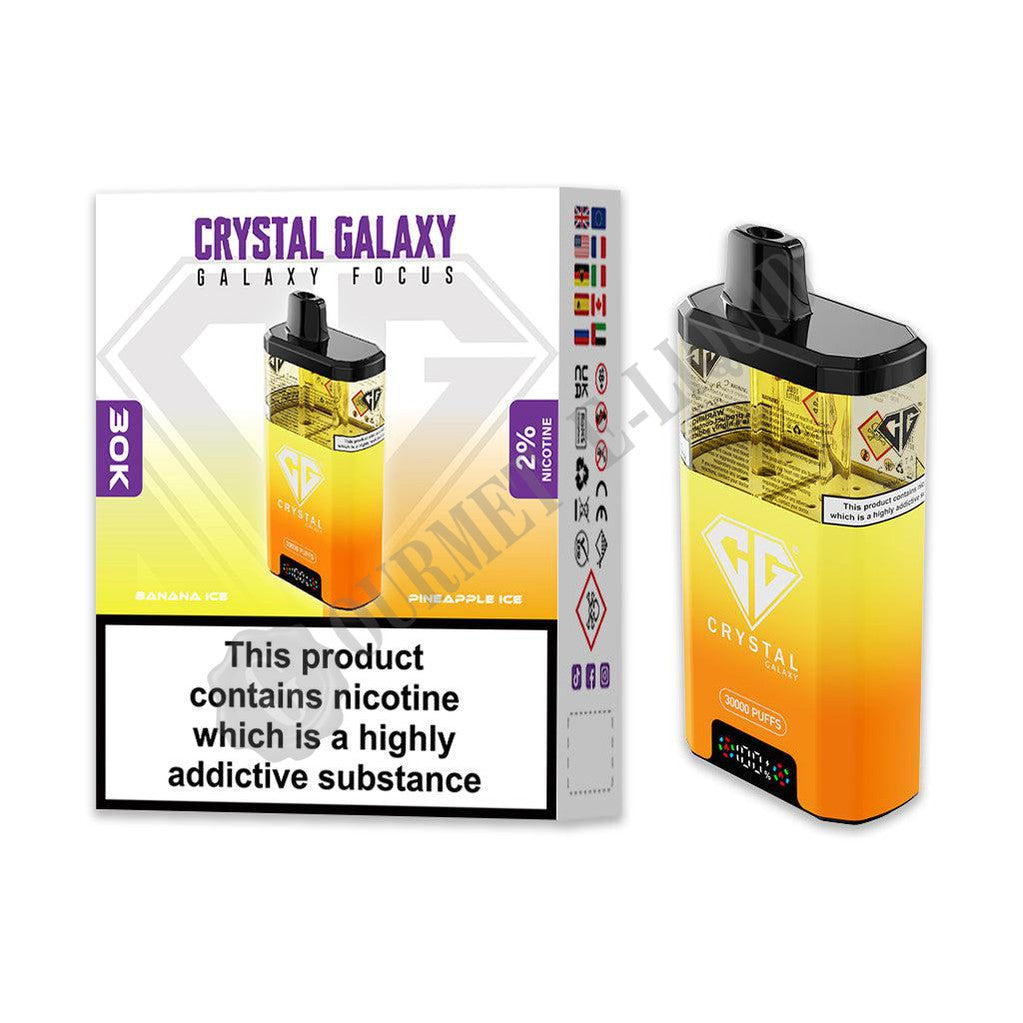 Crystal Galaxy Focus 30K Disposable Vape