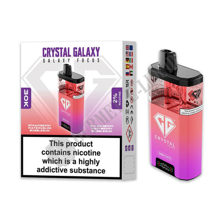 Crystal Galaxy Focus 30K Disposable Vape