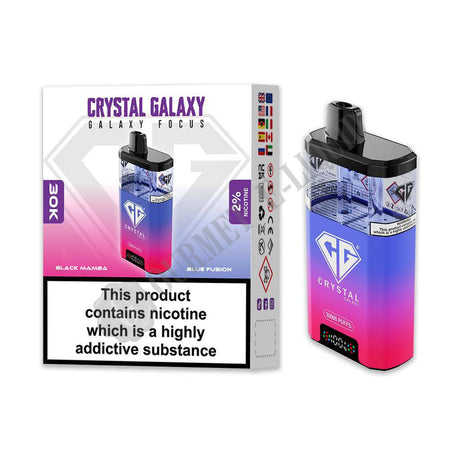 Crystal Galaxy Focus 30K Disposable Vape