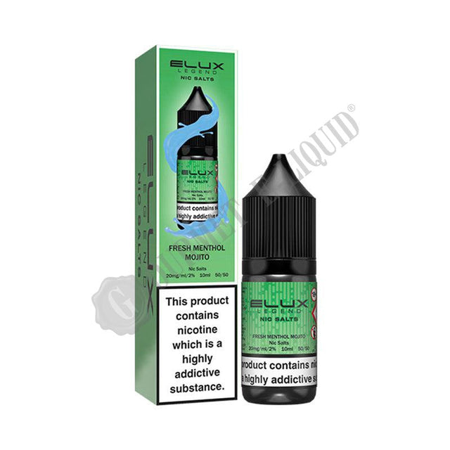 Fresh Menthol Mojito by Elux Legend Nic Salts