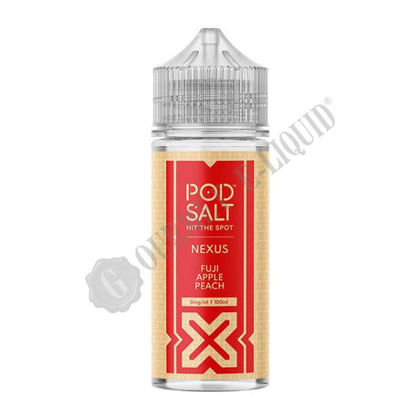 Fuji Apple Peach 100ml Shortfill E-Liquid by Pod Salt Nexus