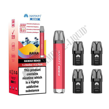 Hayati Remix 2400 4-In-1 Disposable Vape