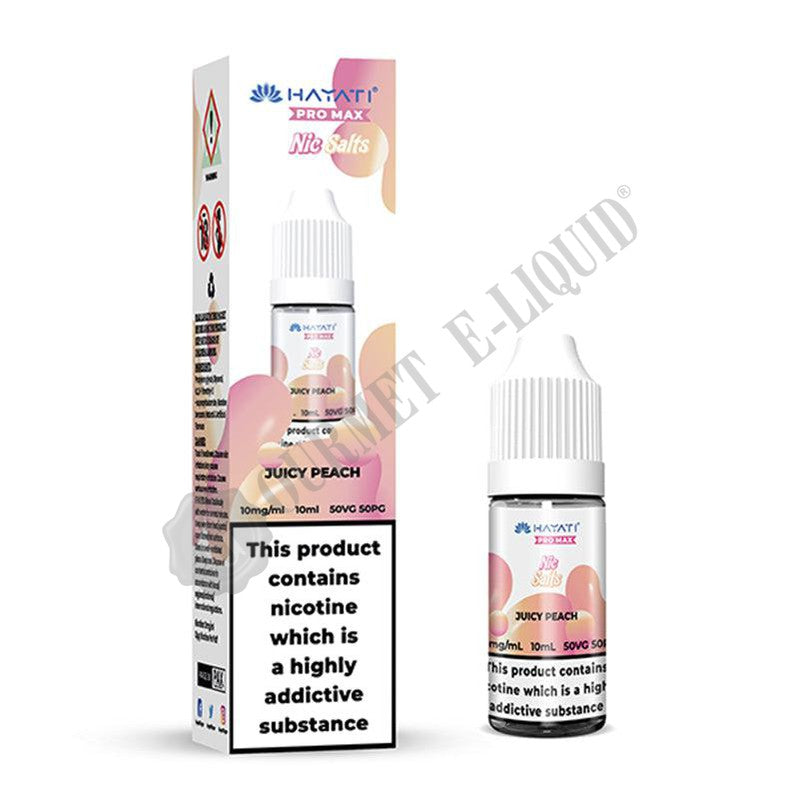 Juicy Peach by Hayati Pro Max Nic Salts