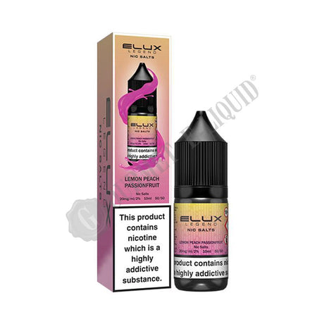 Lemon Peach Passionfruit by Elux Legend Nic Salts