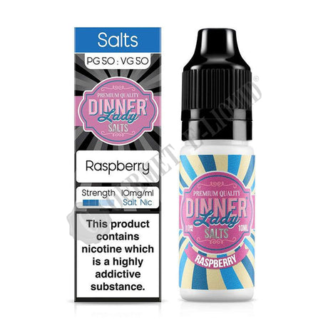 Raspberry E-Liquid by Dinner Lady Nic Salt