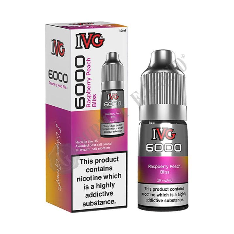 Raspberry Peach Bliss by IVG 6000 Salts