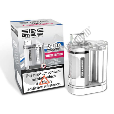 SKE Crystal 4-In-1 Prefilled Pod Disposable Vape Kit