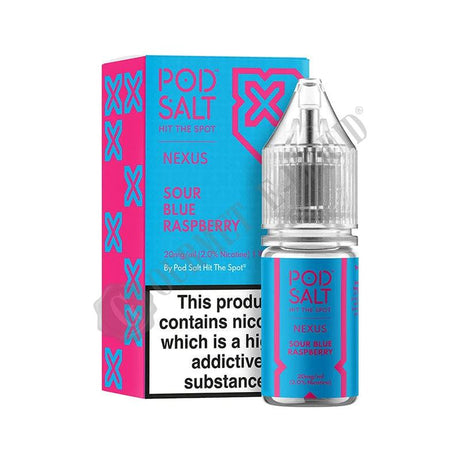 Sour Blue Raspberry by Pod Salt Nexus