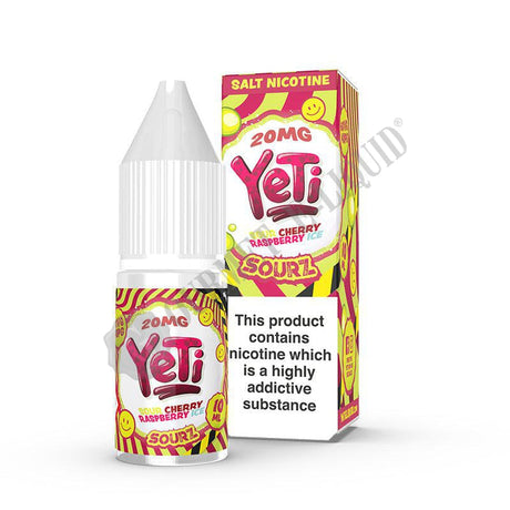 Sour Cherry Raspberry Ice by Yeti Sourz Nic Salt