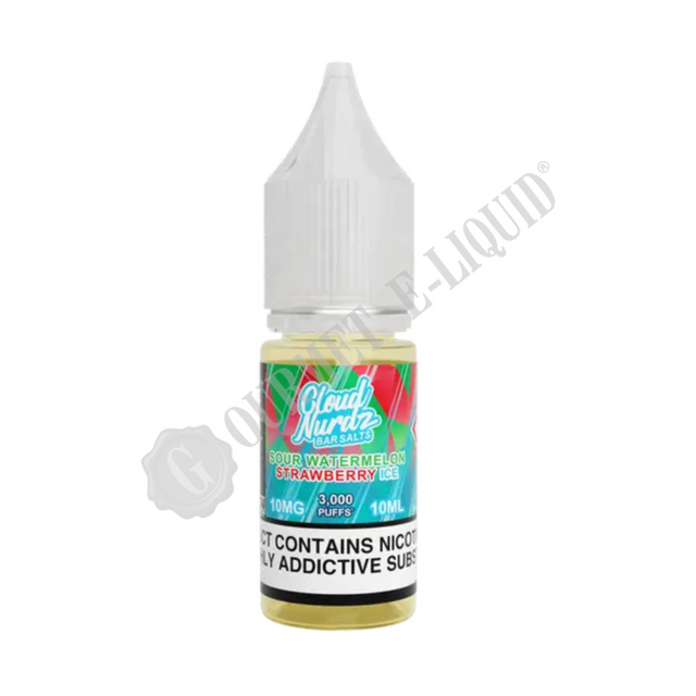 Sour Watermelon Strawberry Ice by Cloud Nurdz Nic Salt