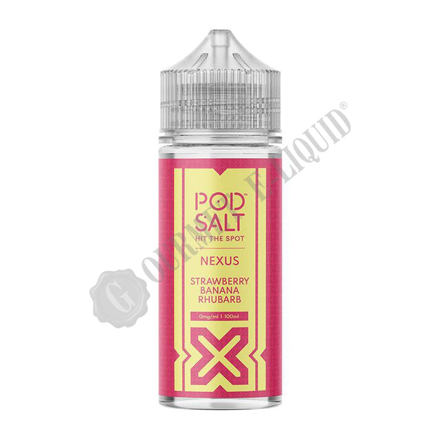 Strawberry Banana Rhubarb 100ml Shortfill E-Liquid by Pod Salt Nexus