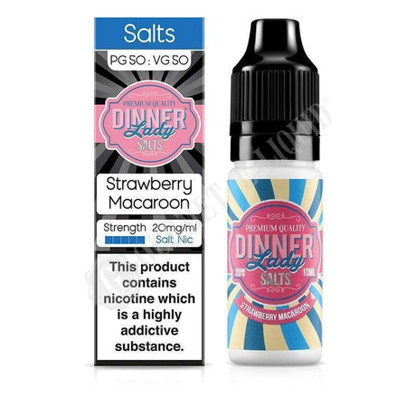 Strawberry Macaroon E-Liquid by Dinner Lady Nic Salt