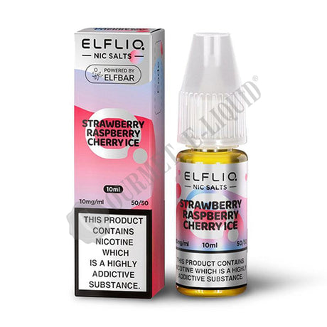 Strawberry Raspberry Cherry Ice by Elfliq Nic Salts