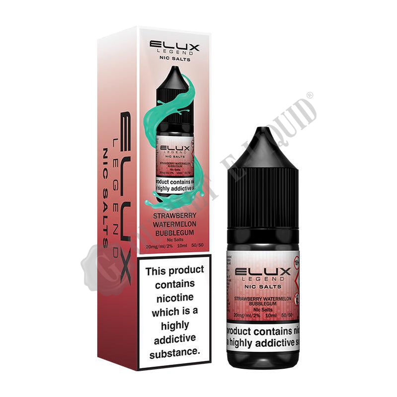 Strawberry Watermelon Bubblegum by Elux Legend Nic Salts