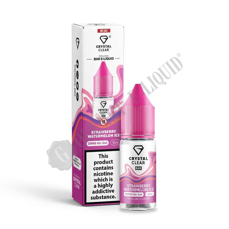 Strawberry Watermelon Ice by Crystal Clear Bar E-Liquid