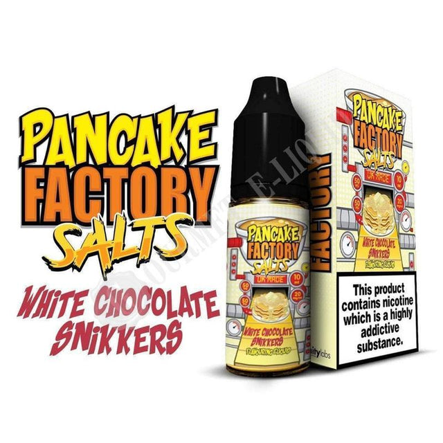 White Chocolate Snikks by Pancake Factory Salts