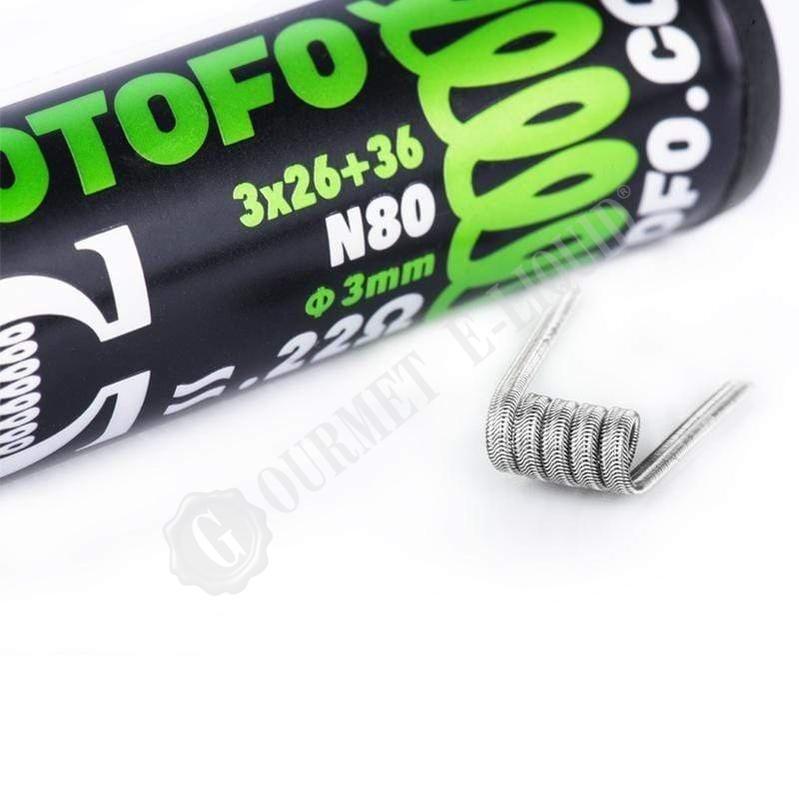 Wotofo 0.22 Ohm Ni80 Alien Clapton Coils