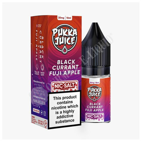 Blackcurrant Fuji Apple Nic Salt by Pukka Juice