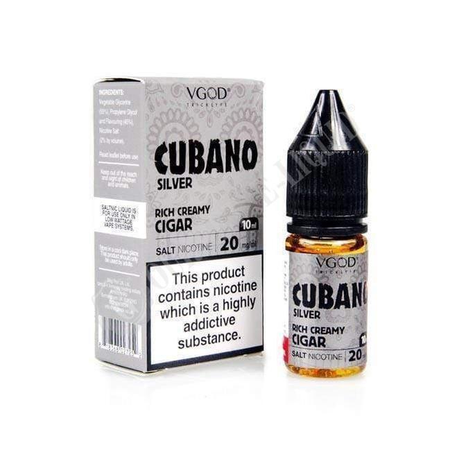 Cubano Silver by VGOD Salt Nic Gourmet E Liquid