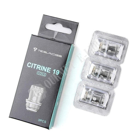 TeslaCigs Citrine 19 Replacement Coils